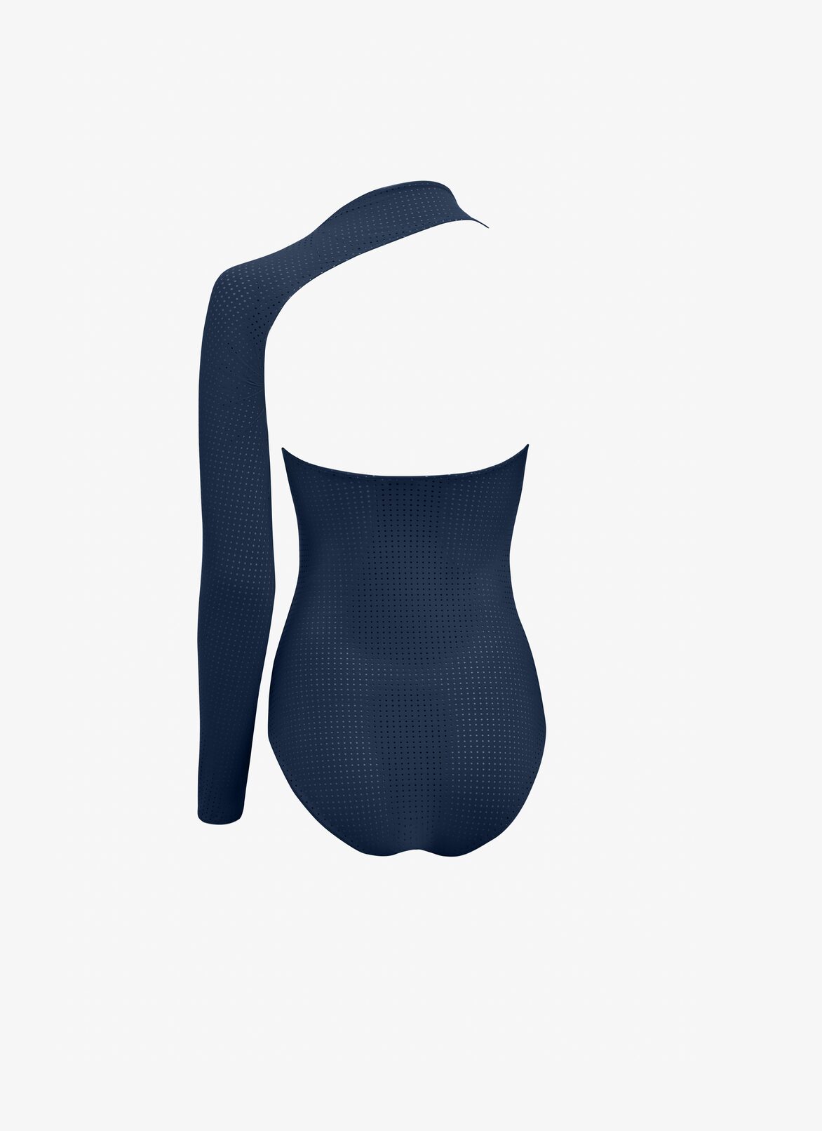 Maillot de bain à découpe laser ALAÏA MAILLOT DE BAIN À DÉCOUPE LASER MARINE